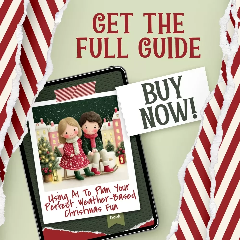 Using AI to Plan Your Perfect Weather-Based Christmas Fun | eBook Guide for Smart Holiday Planning | how to use ai to suggest christmas activities based on your weather | Digital Download