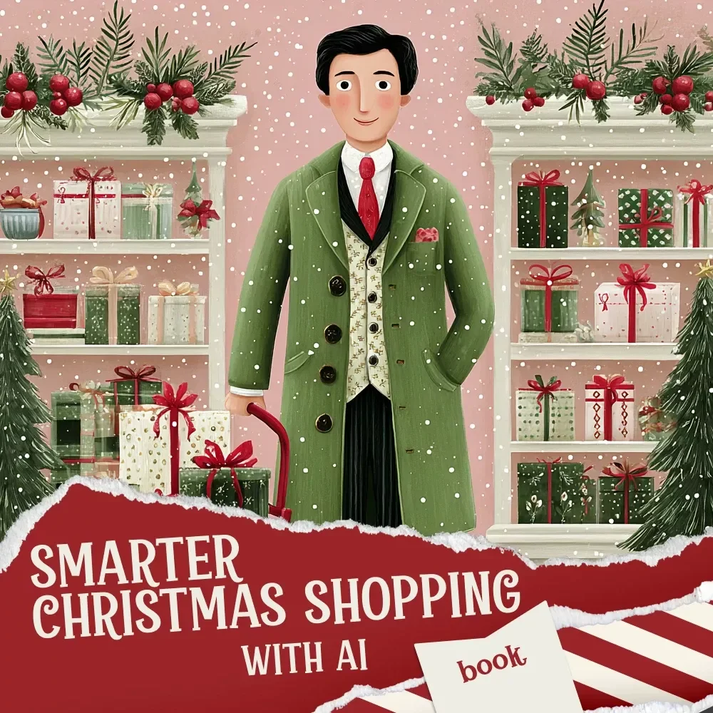 Smarter Christmas Shopping with AI – Holiday Planning eBook for Effortless Gift Lists, Stress-Free Budgets, and How to Use AI to Create a Christmas Shopping List