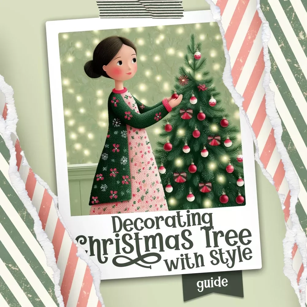 Decorating Your Christmas Tree with Style – Digital Download Guide, Holiday eBook, Festive Checklist & Styling Inspiration for a Stunning Christmas Tree