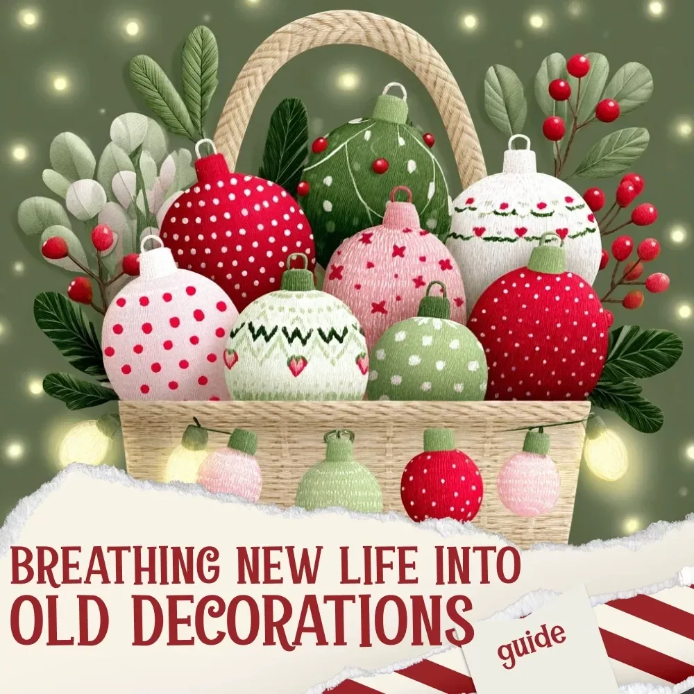 Breathing New Life into Old Decorations | Upcycling Guide, DIY Home Decor Ideas, Creative Repurposing Tips, Digital eBook for Crafters & Decor Lovers