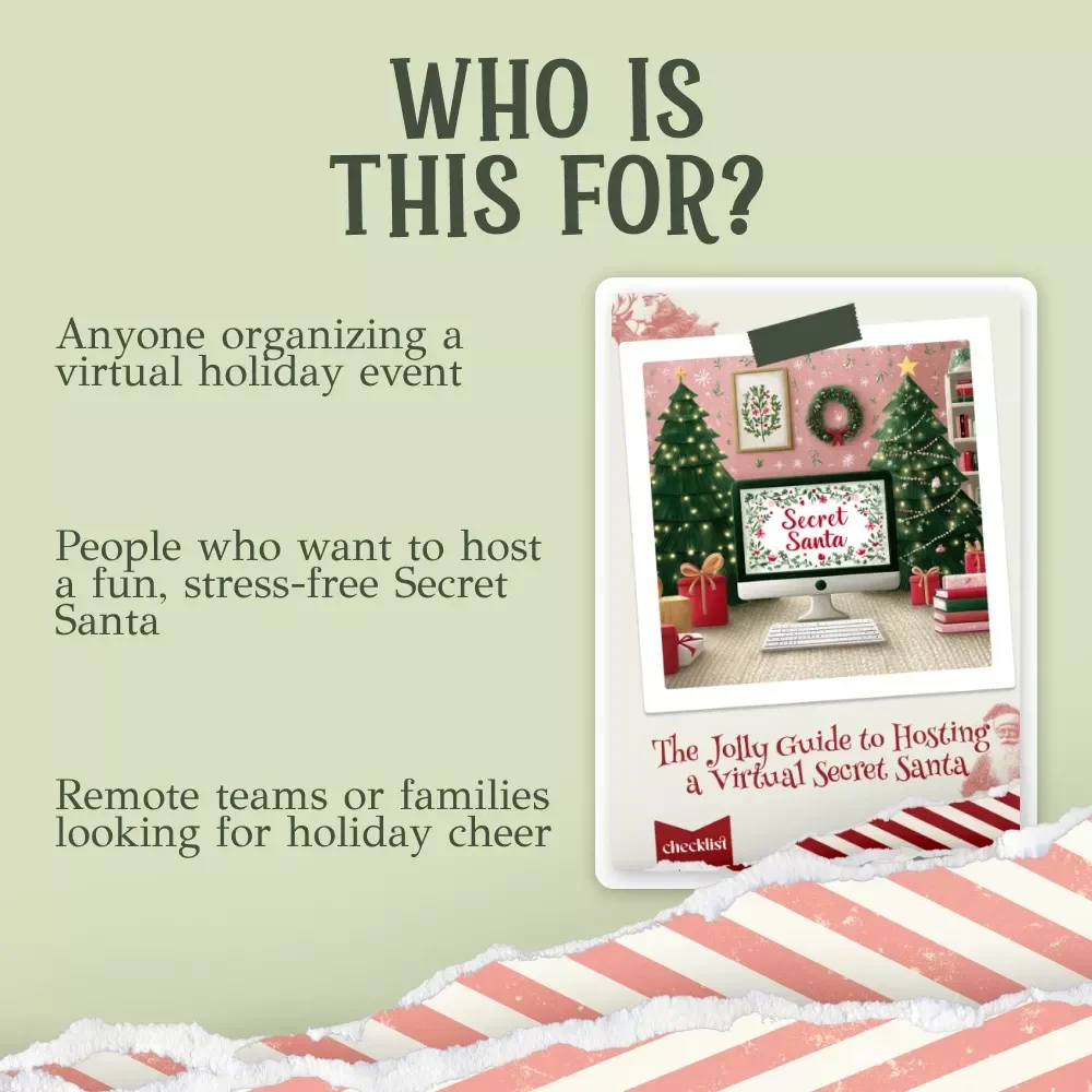 The Jolly Guide to Hosting a Virtual Secret Santa: Your Ultimate eBook for a Fun and Festive Online Gift Exchange