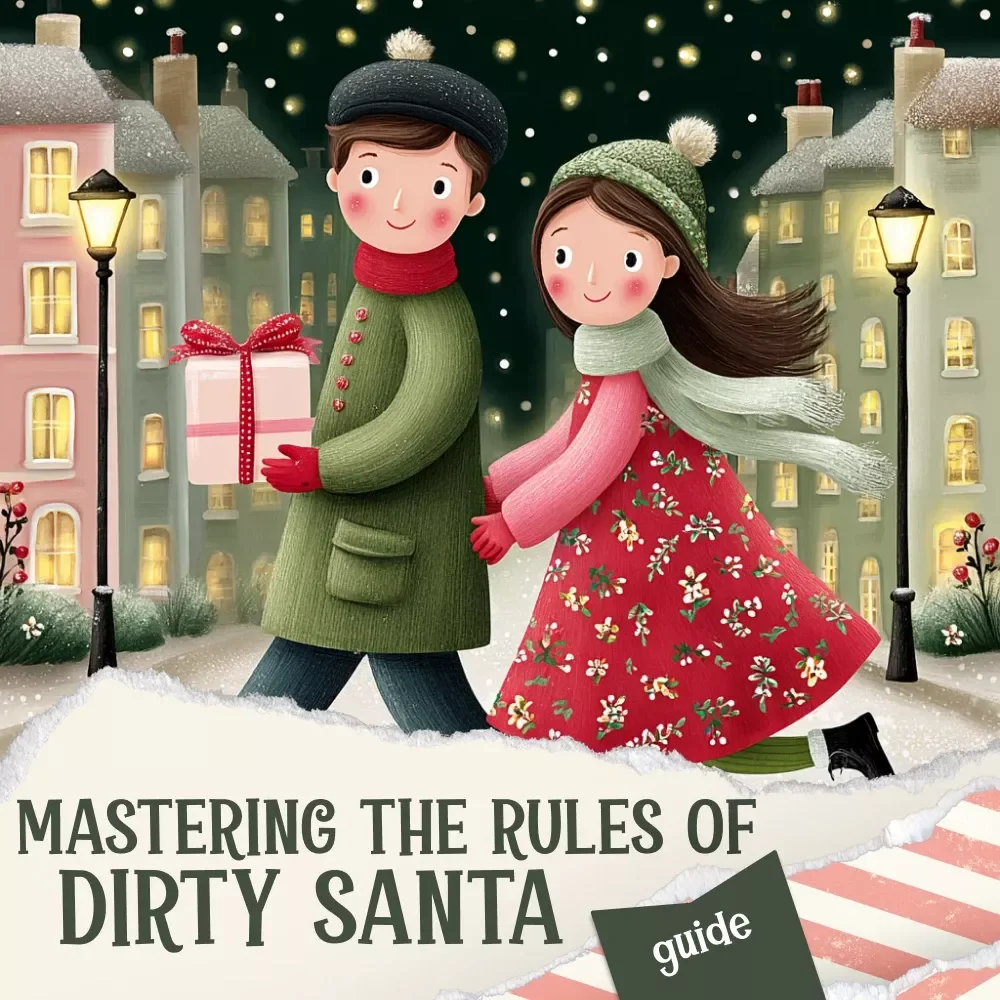 Mastering the Rules of Dirty Santa | Printable Holiday Party Game Guide | Dirty Santa Rules eBook | Holiday Gift Exchange Party Planner | Digital Download
