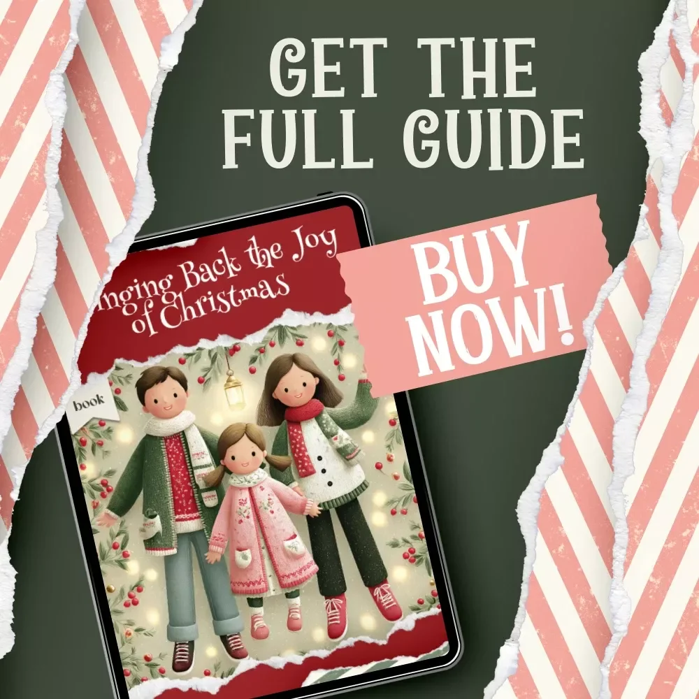 Bringing Back the Joy of Christmas | Holiday Stress Relief Guide, Intentional Christmas Planning eBook, Simplified Christmas Checklist, Slow-Living Holiday Guide (Digital Download)