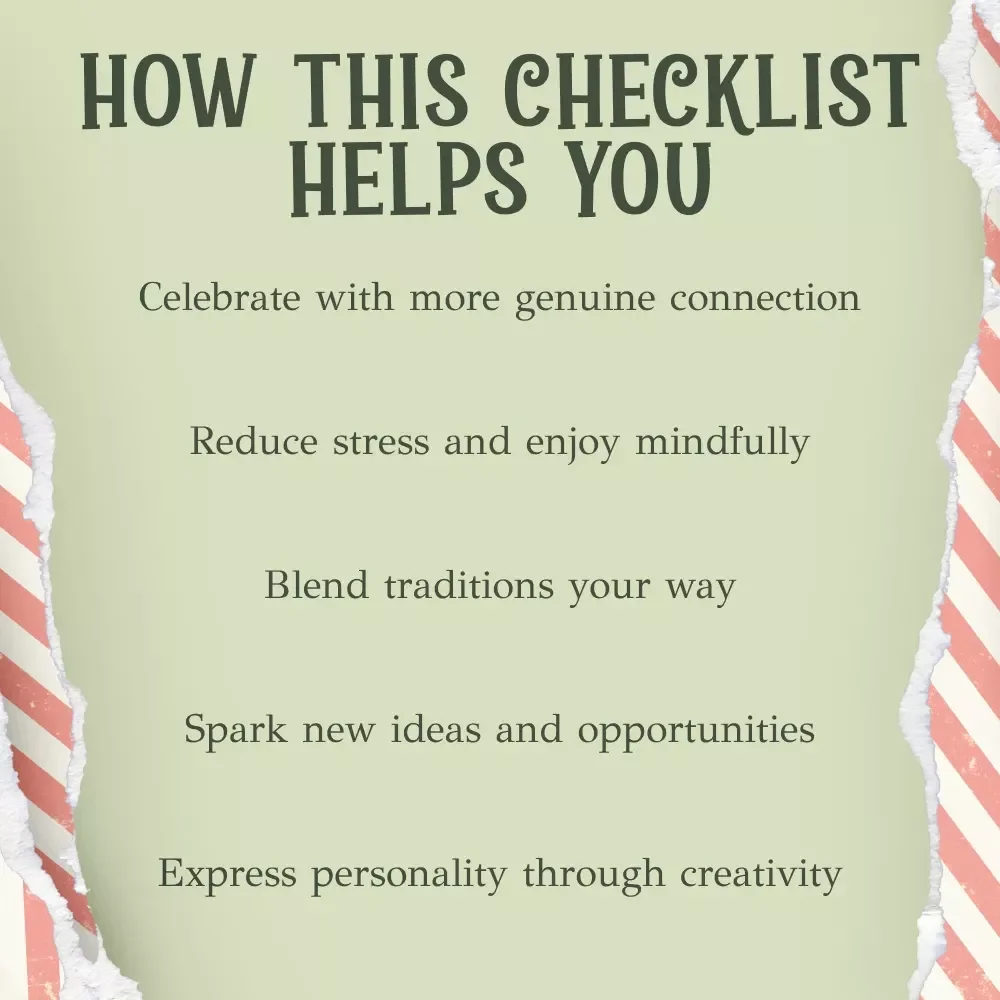 What Christmas Really Means Today | Modern Meaning of the Holidays Checklist | Digital Download | what does christmas mean today