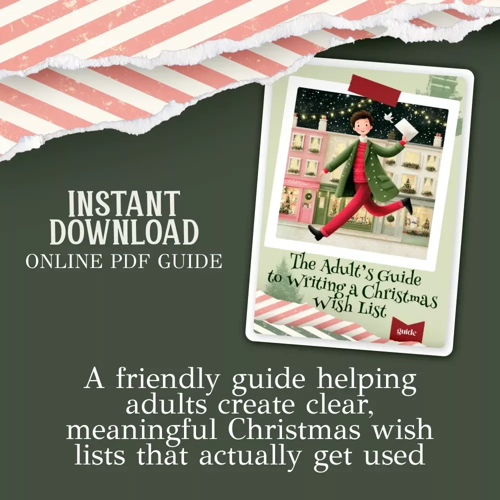 The Adult’s Guide to Writing a Christmas Wish List – Holiday Planning Guide for Adults | Digital Download | how to write a christmas wish list for adults | Christmas Gift Planning eBook