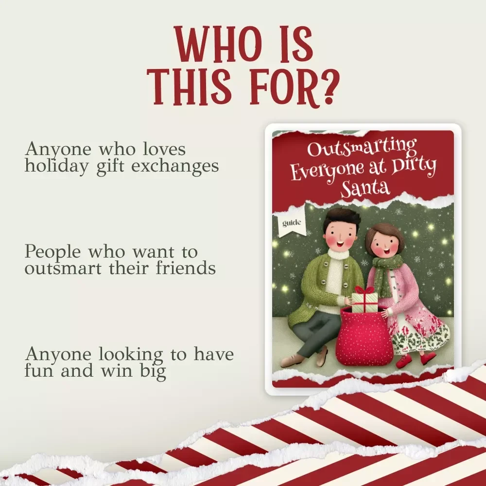 Outsmarting Everyone at Dirty Santa: The Ultimate Guide to Winning the Gift Exchange - Digital Download eBook