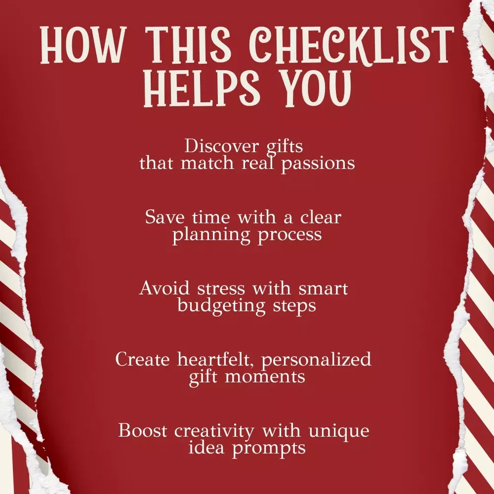 Perfect Christmas Presents for Best Friends Checklist | Ultimate Gift-Planning Guide | Printable Digital Download for Thoughtful christmas presents for best friends