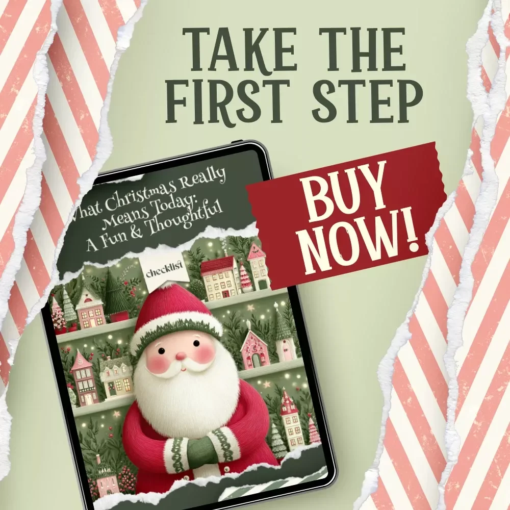 What Christmas Really Means Today | Modern Meaning of the Holidays Checklist | Digital Download | what does christmas mean today