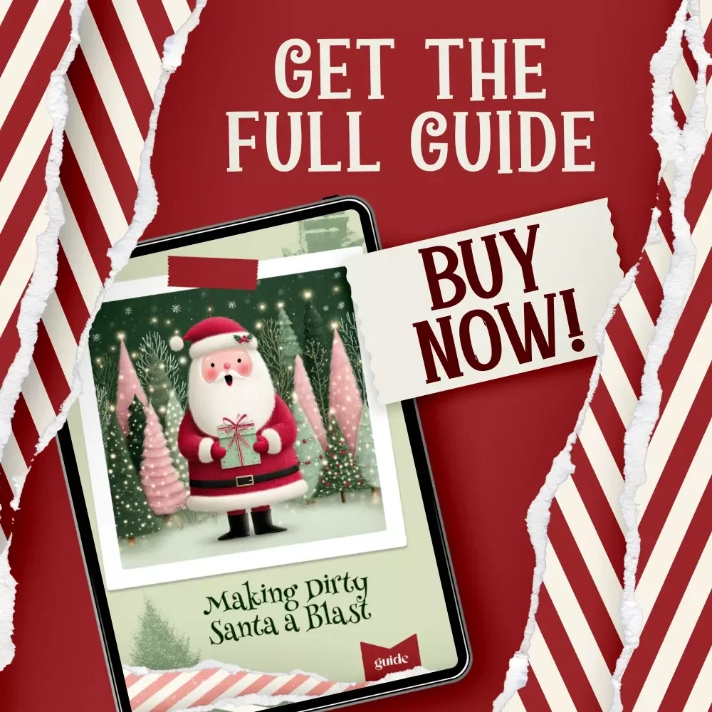 Making Dirty Santa a Blast | Holiday Party Game Guide | Printable Game Night eBook | Fun Host Tips | how to make dirty santa more fun | Dirty Santa Rules, Variations & Gift Ideas