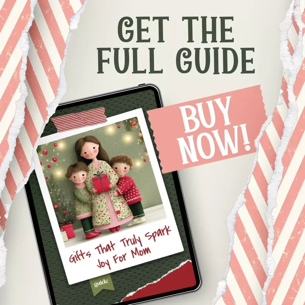 Gifts That Truly Spark Joy for Mom | Digital Download Guide for Meaningful, Unique, Personalized Gift Ideas | eBook, Checklist & Creative Inspiration