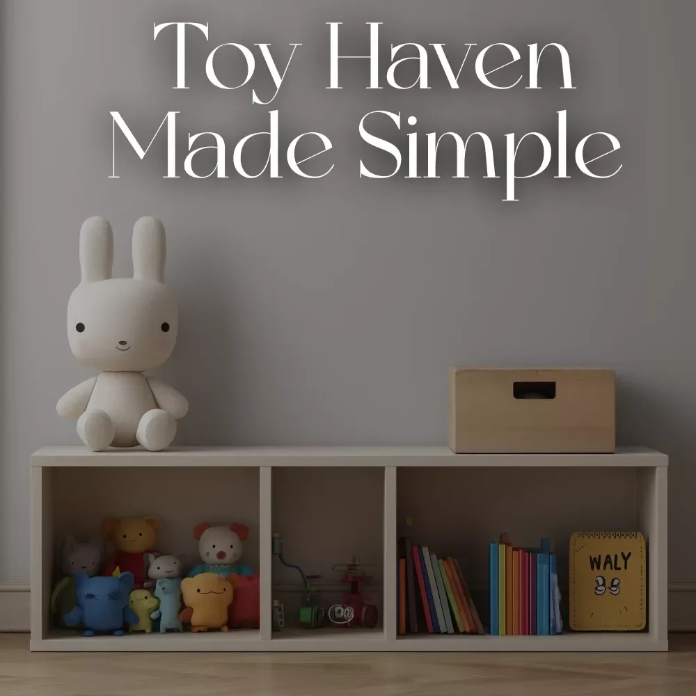 Toy Haven Made Simple | Declutter & Organize Kids’ Toys | Digital Guide, Printable eBook & AI Toy Organization Tips for Parents