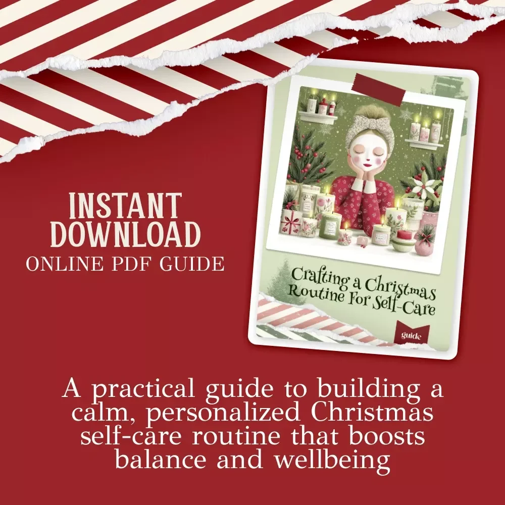 Crafting a Christmas Routine For Self-Care | Holiday Wellness Digital Guide | How to Create a Christmas Routine for Self-Care | Mindful Holiday eBook