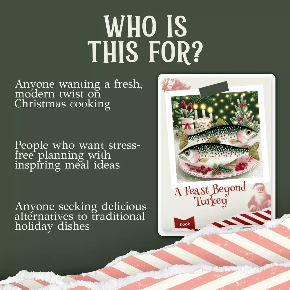 A Feast Beyond Turkey | Christmas Menu Guide | Holiday Cooking eBook | Festive Recipes | AI-Powered Meal Planning | Digital Download