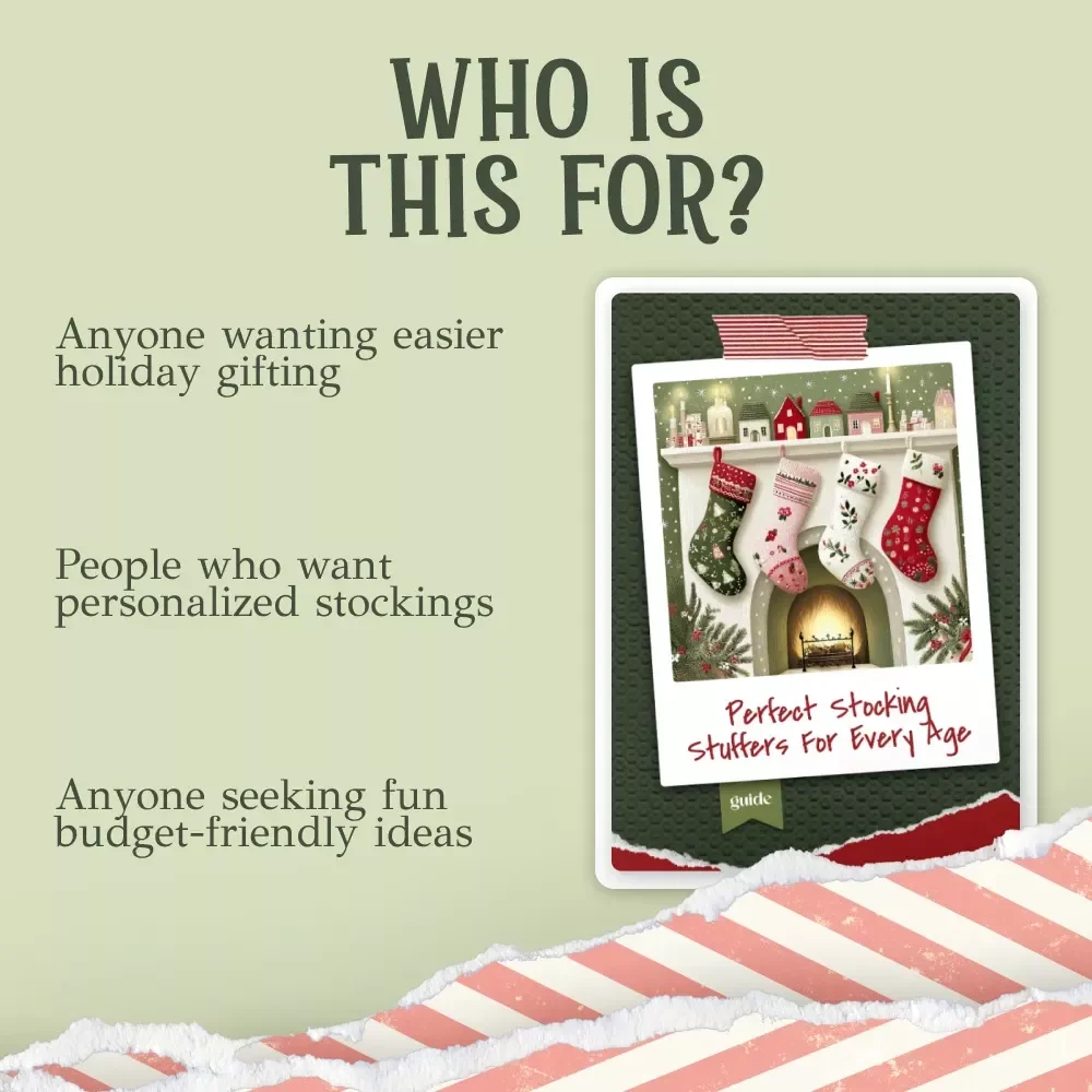 Perfect Stocking Stuffers for Every Age | Christmas Stocking Stuffer Ideas Guide | Holiday Gift Inspiration eBook