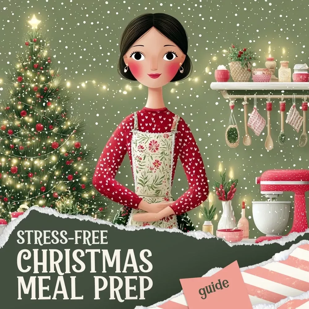 Stress-Free Christmas Meal Prep | Holiday Meal Planning Guide | Digital Download on How to Meal Prep for Christmas