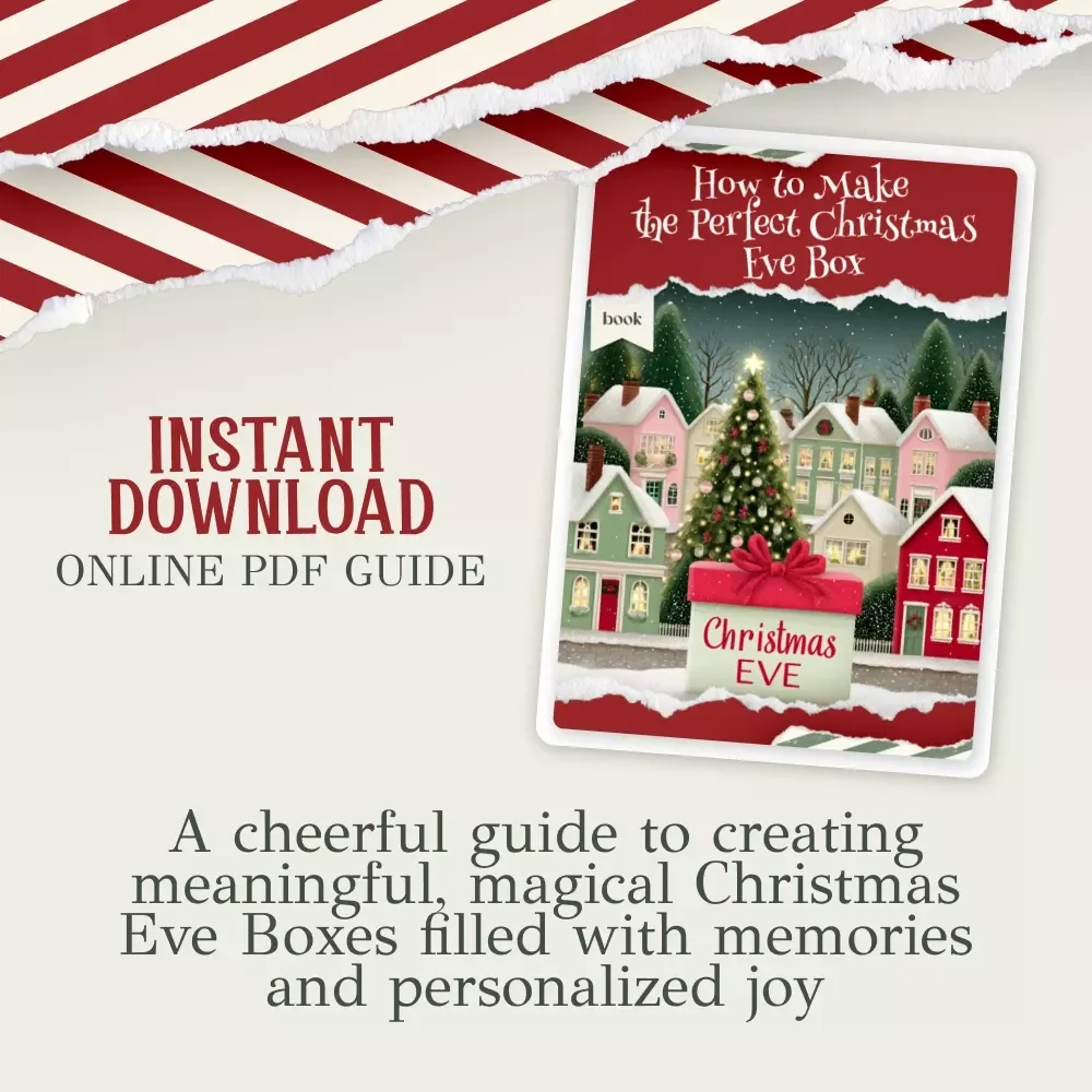 How to Make the Perfect Christmas Eve Box | Festive Holiday eBook Guide | Digital Download | Christmas Tradition Builder | how to make a christmas eve box