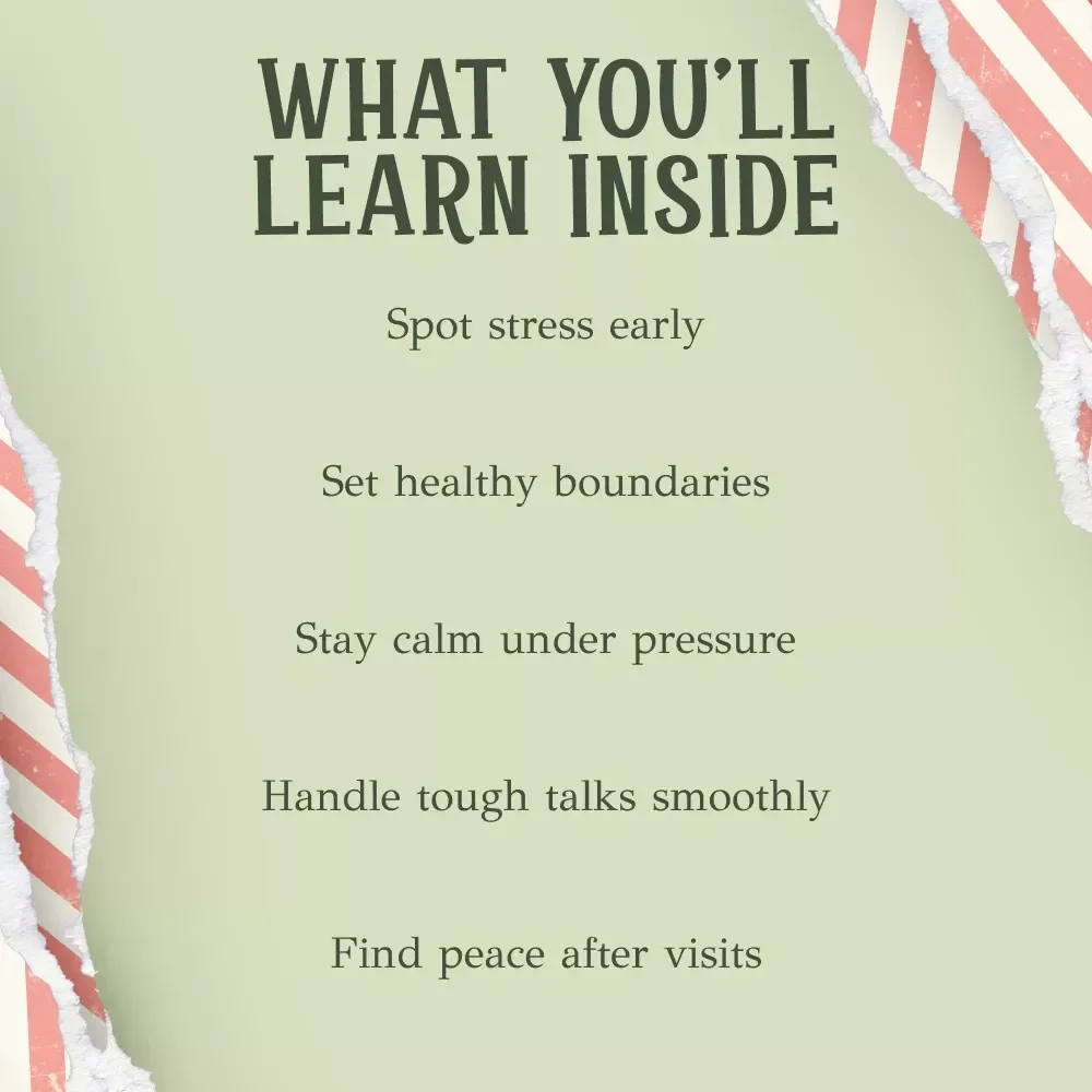 Handling Difficult Family at Christmas | Holiday Conflict Guide | Stress-Free Celebration eBook | How to Deal with Difficult Family at Christmas