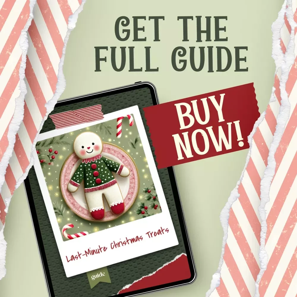 Last-Minute Christmas Treats | Holiday Dessert Guide | Easy Festive Recipes | how to make a last minute christmas dessert | Printable Download