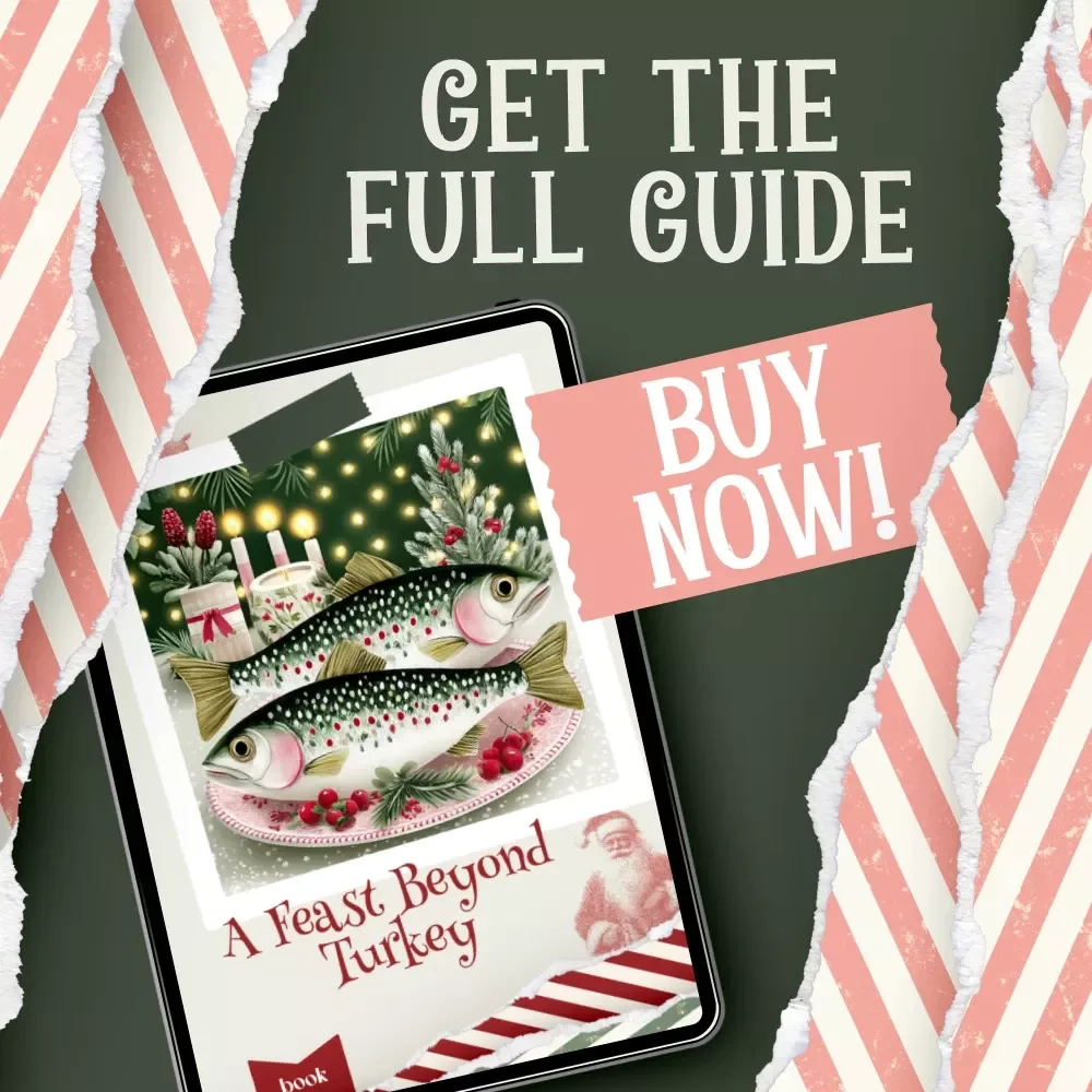 A Feast Beyond Turkey | Christmas Menu Guide | Holiday Cooking eBook | Festive Recipes | AI-Powered Meal Planning | Digital Download