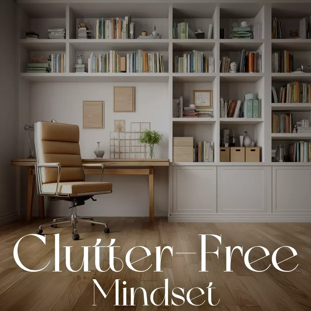 Clutter-Free Mindset with AI Magic | How to Use AI to Create a Decluttering Plan | Digital eBook for Simplifying Your Space & Mind