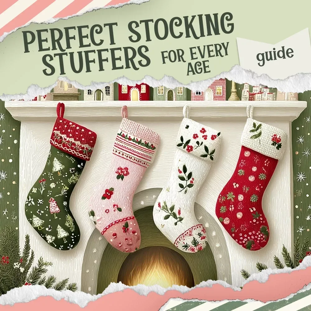 Perfect Stocking Stuffers for Every Age | Christmas Stocking Stuffer Ideas Guide | Holiday Gift Inspiration eBook