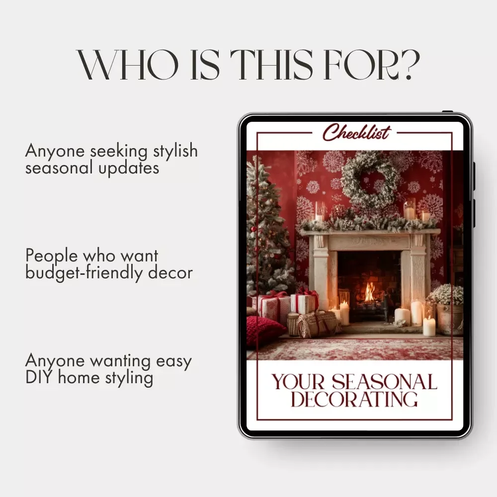 Your Seasonal Decorating Checklist – How to Decorate with Seasonal Accents Affordably | DIY Home Decor Guide & Budget-Friendly Decorating Tips
