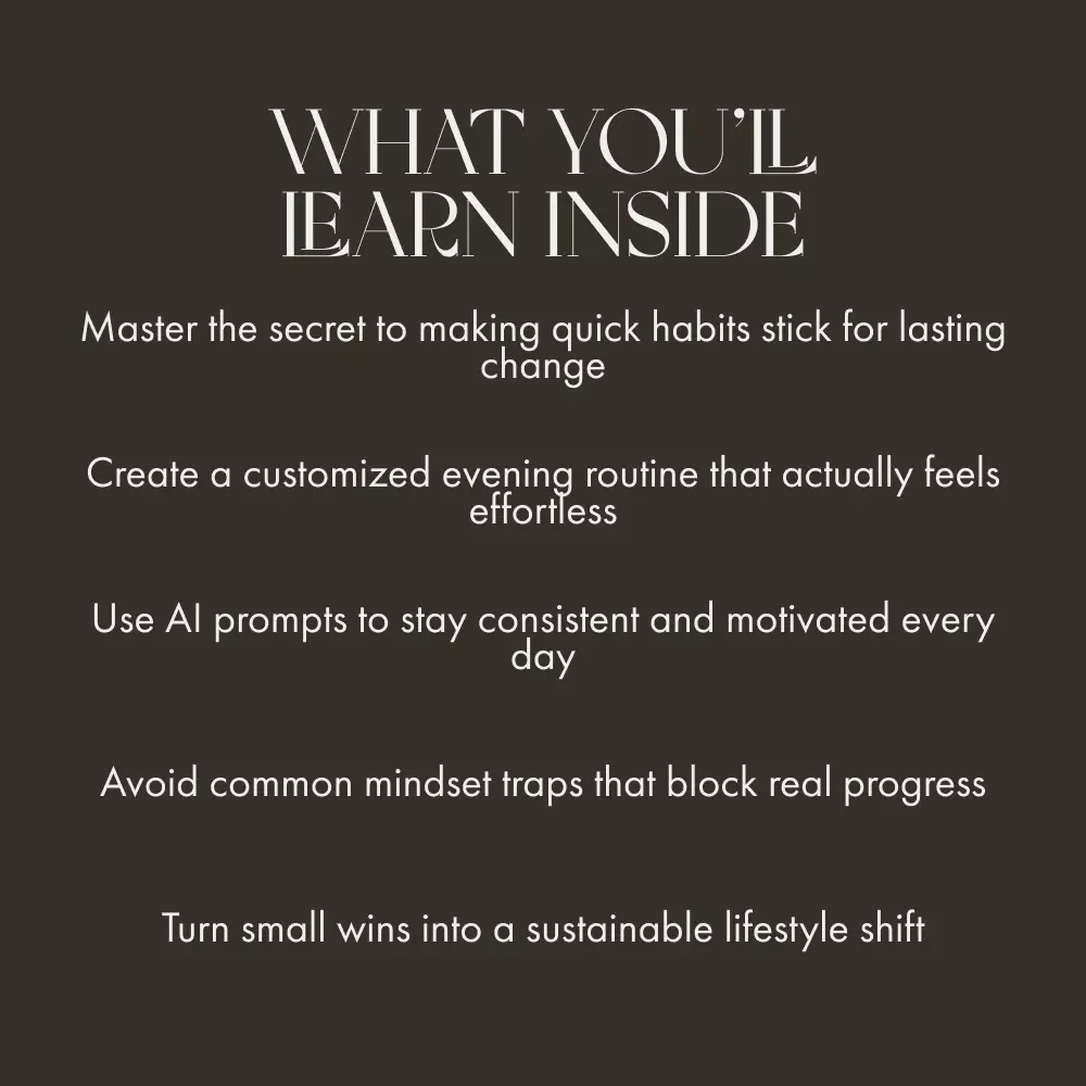 The Power of a 5-Minute Tidy-Up | How to Create a 5-Minute Nightly Tidy Up Routine | Minimalist Home Habit Guide, Clean Space eBook, Digital Download