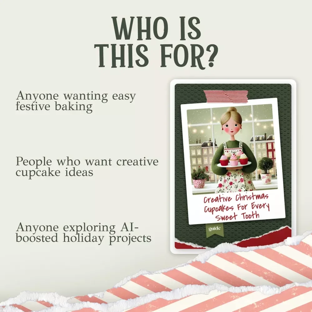 Creative Christmas Cupcakes for Every Sweet Tooth | Festive Baking Guide for Beginners & Pros | Holiday Recipes, Designs, and christmas cupcake ideas