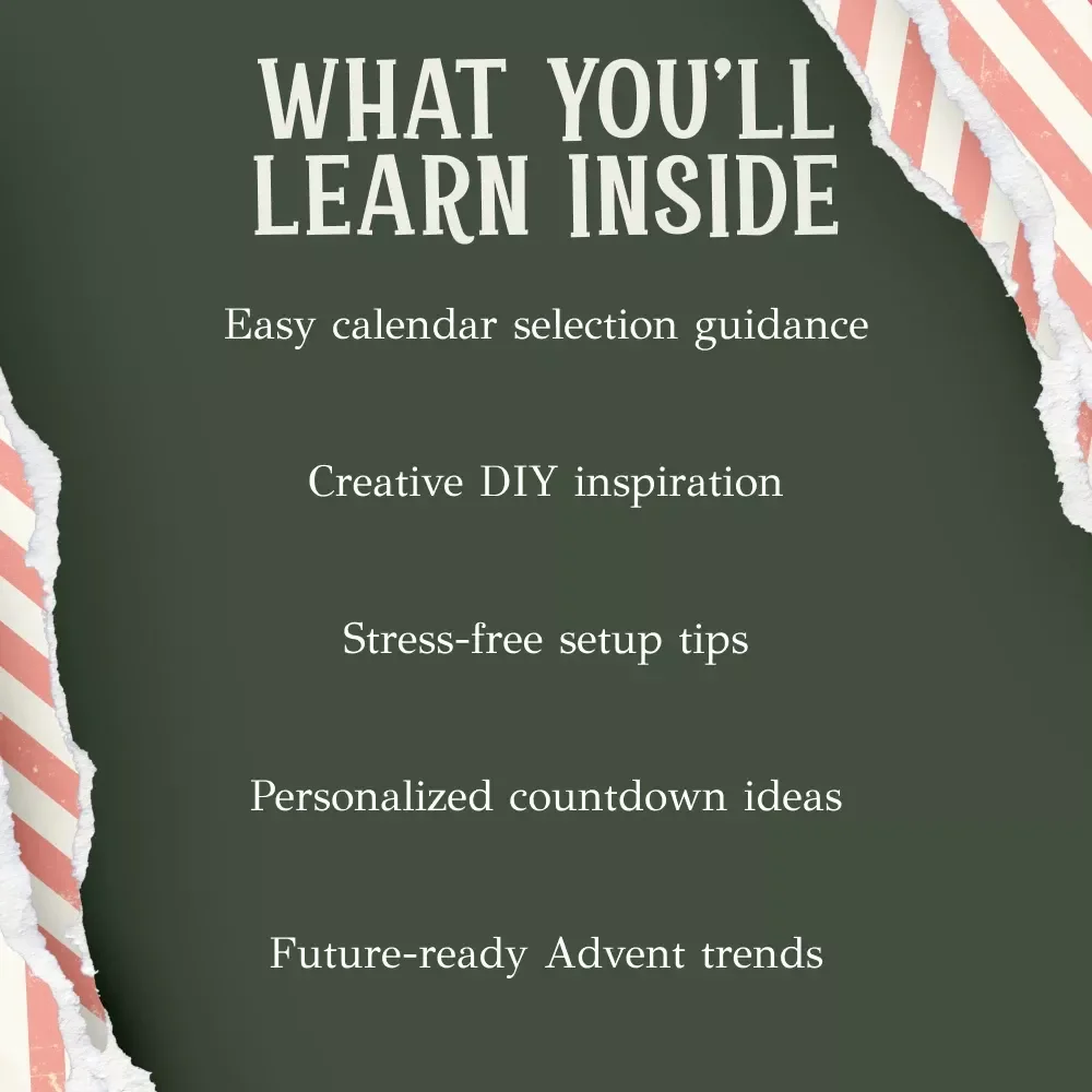 Countdown to Joy: Your Friendly Guide to Advent Calendars | What is the advent calendar | Festive Holiday Countdown Guide eBook PDF