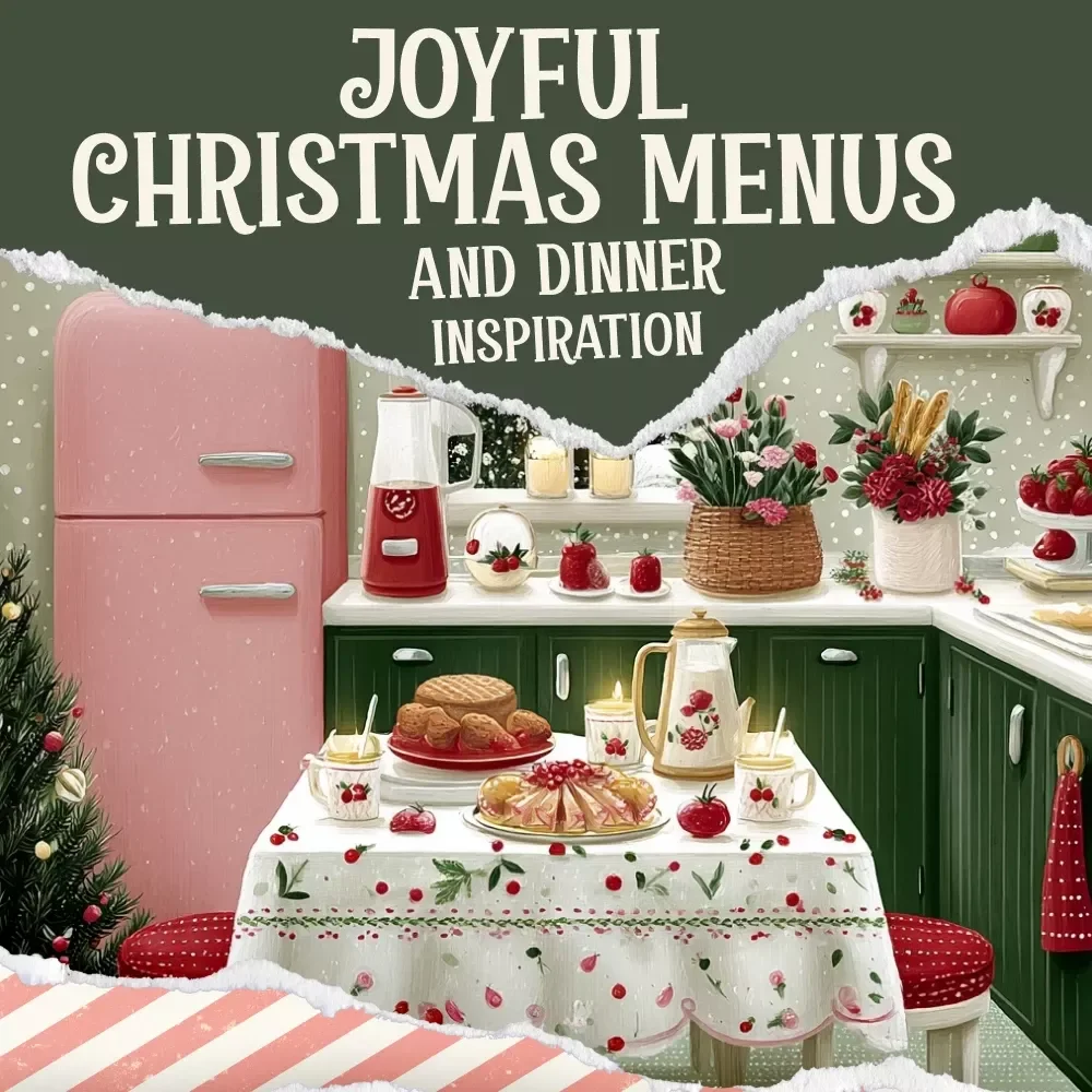 Joyful Christmas Menus and Dinner Inspiration | Festive Holiday Guide for christmas dinner menu ideas, Stress-Free Planning, and AI-Powered Meal Creativity