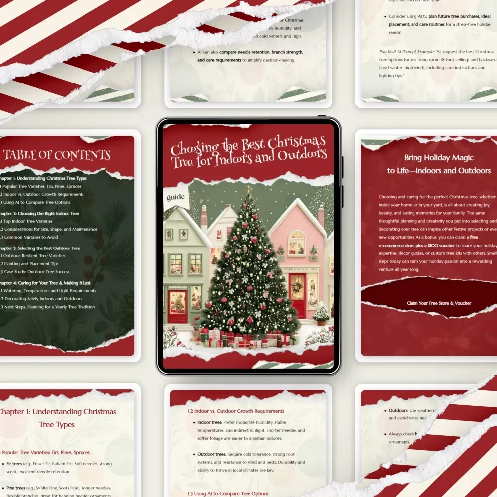 Choosing the Best Christmas Tree for Indoors and Outdoors | Holiday Tree Guide | Perfect for Understanding what types of christmas tree are best for indoor vs outdoor