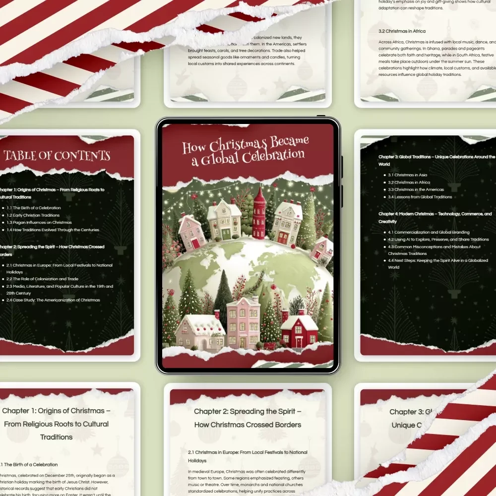 How Christmas Became a Global Celebration | Historical Guide to how christmas became a global holiday | Festive Origins & Global Traditions Explained