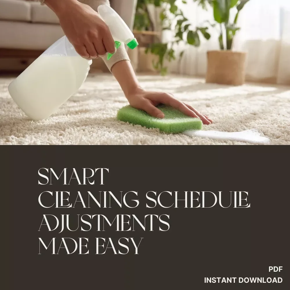 Smart Cleaning Schedule Adjustments Made Easy – Ultimate Checklist with Tips for Adjusting Cleaning Schedule Smartly