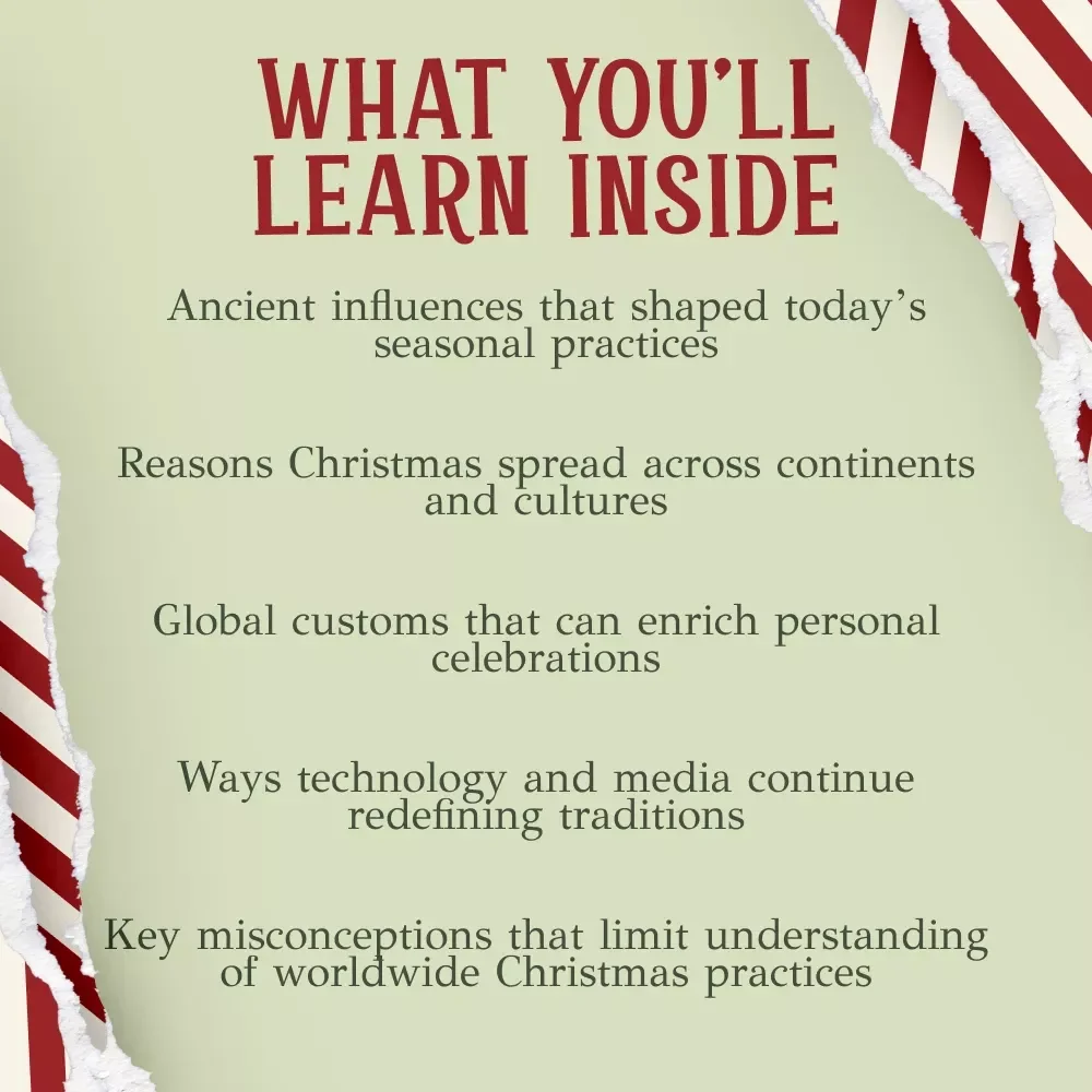 How Christmas Became a Global Celebration | Historical Guide to how christmas became a global holiday | Festive Origins & Global Traditions Explained