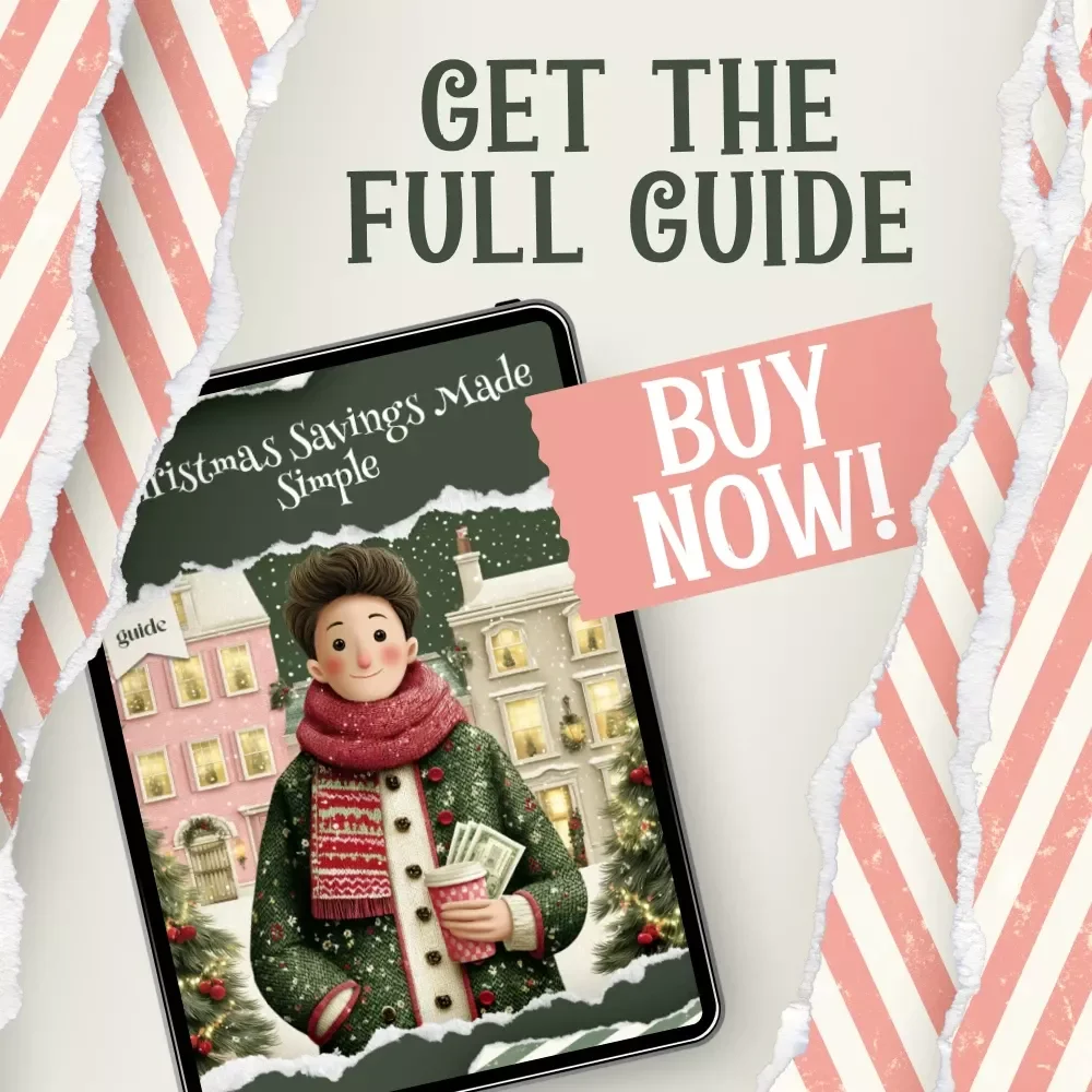 Christmas Savings Made Simple | Year-Round Money-Saving Guide for Stress-Free Holidays | Digital Download for Budgeting, Planning & How to Save Money for Christmas All Year