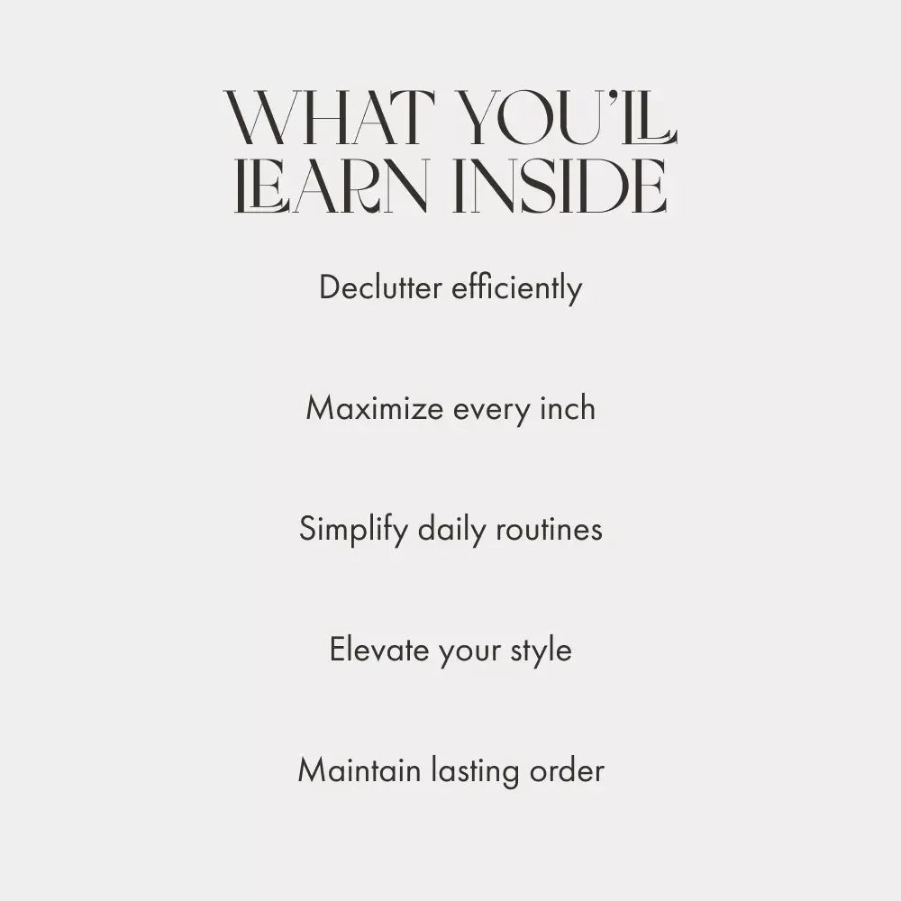 The Shelf Harmony Blueprint | Ultimate Guide on How to Organize Closet Shelves for a Beautiful, Functional Wardrobe Space | Digital Download