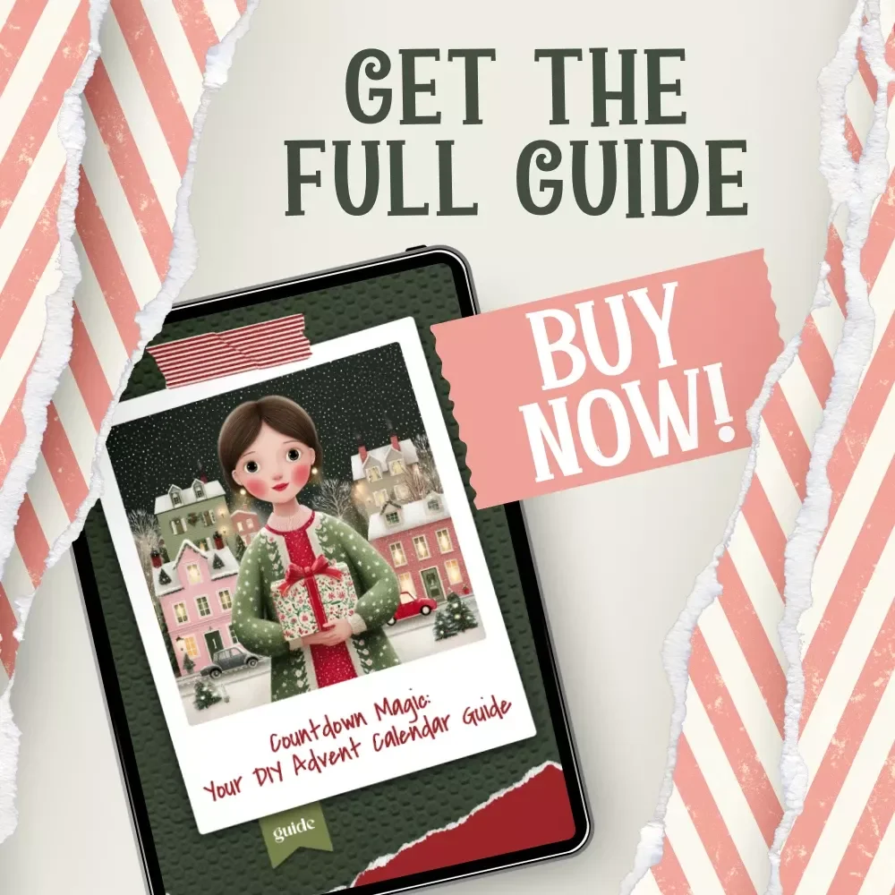 Countdown Magic: Your DIY Advent Calendar Guide – Printable Holiday eBook | how to make diy advent calendar | Festive DIY Guide for Creativity Lovers
