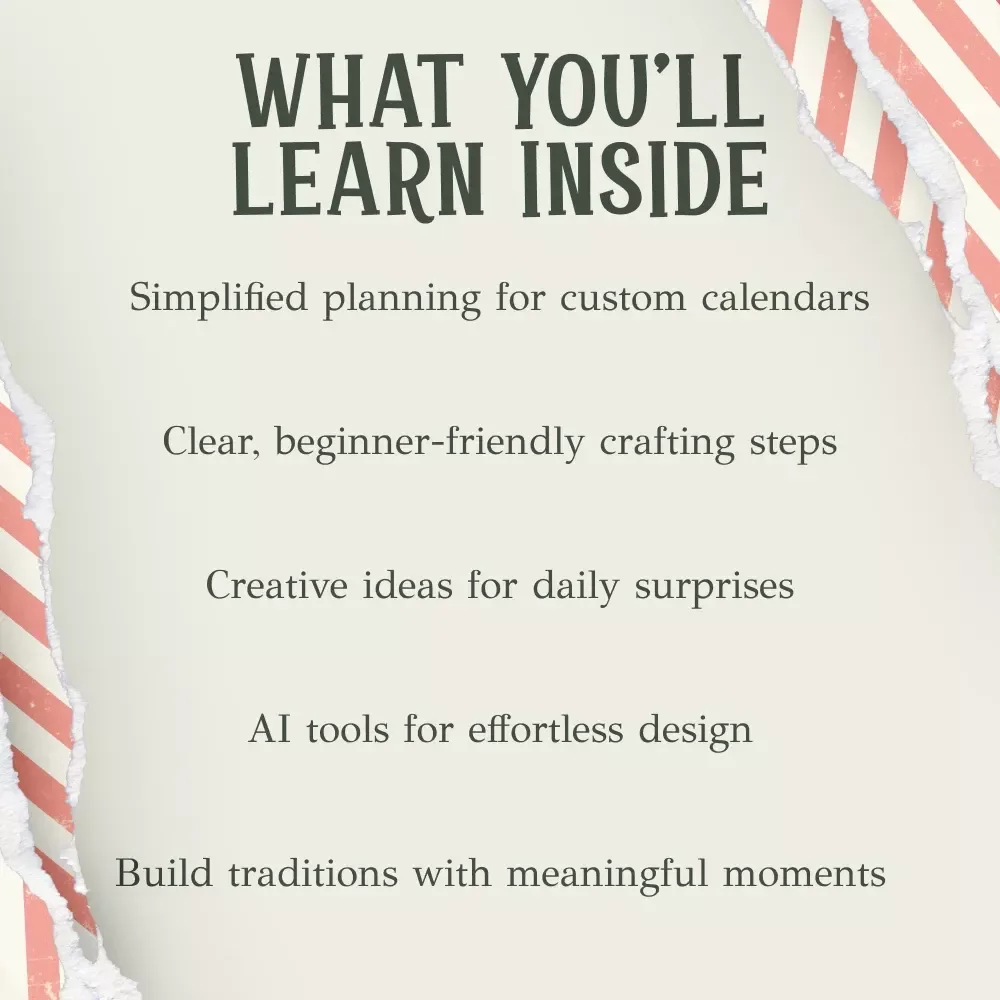 Countdown Magic: Your DIY Advent Calendar Guide – Printable Holiday eBook | how to make diy advent calendar | Festive DIY Guide for Creativity Lovers