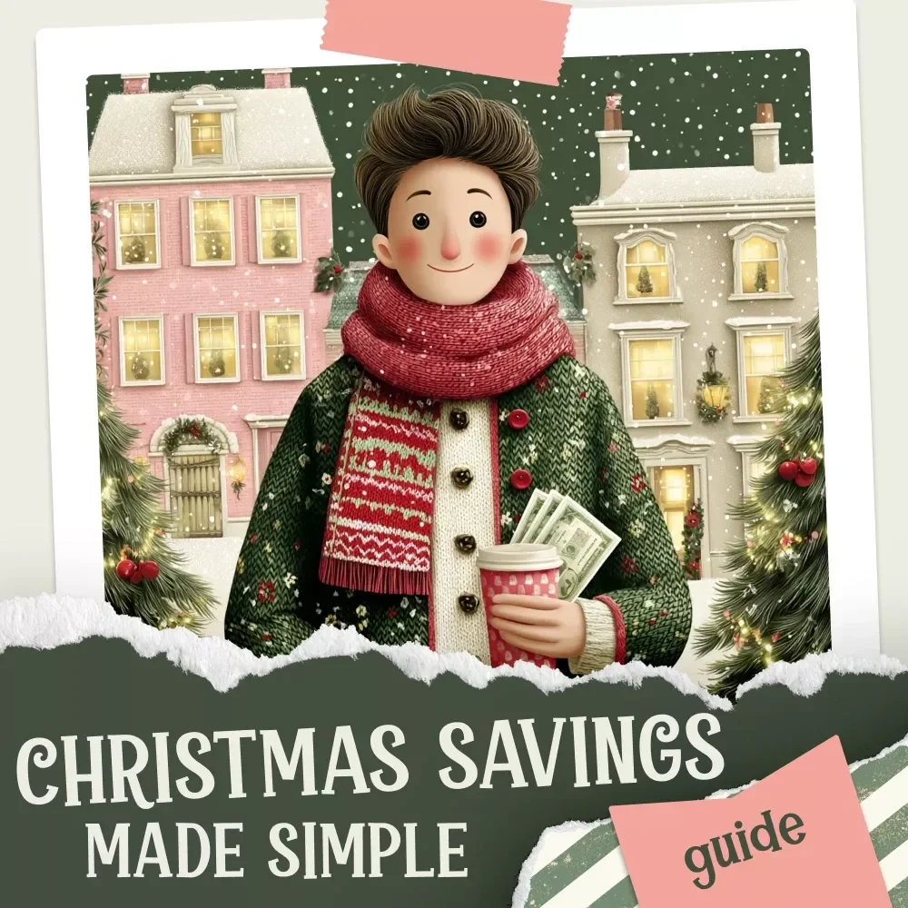 Christmas Savings Made Simple | Year-Round Money-Saving Guide for Stress-Free Holidays | Digital Download for Budgeting, Planning & How to Save Money for Christmas All Year