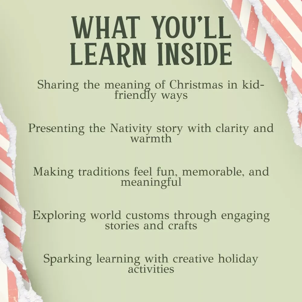 A Fun Guide to Explaining Christmas to Kids – Holiday eBook for Parents & Teachers | how to explain christmas to kids | Digital Download