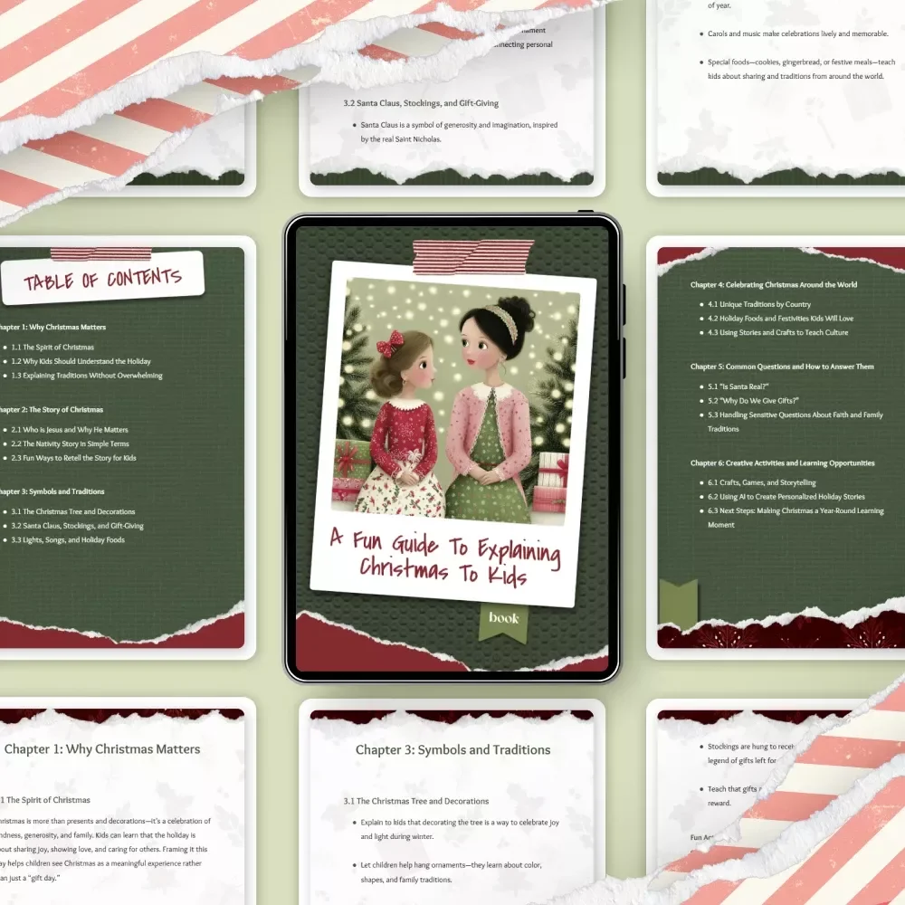 A Fun Guide to Explaining Christmas to Kids – Holiday eBook for Parents & Teachers | how to explain christmas to kids | Digital Download