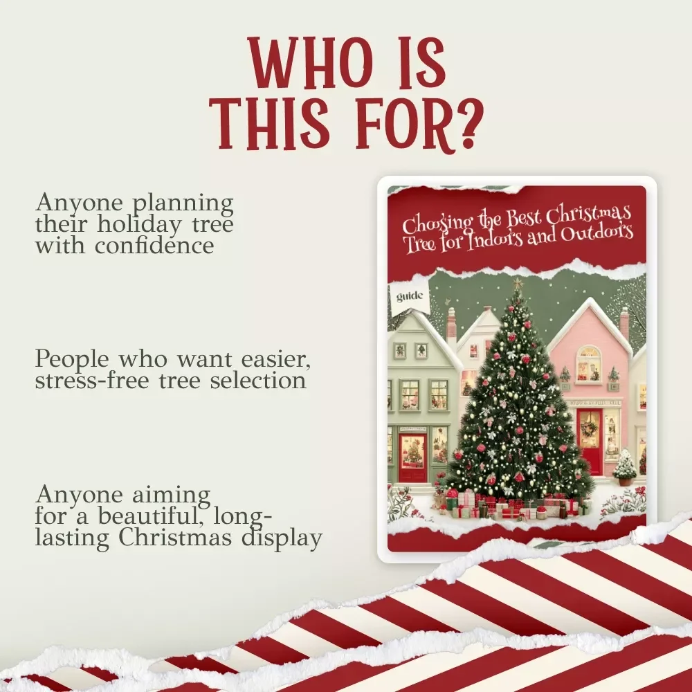 Choosing the Best Christmas Tree for Indoors and Outdoors | Holiday Tree Guide | Perfect for Understanding what types of christmas tree are best for indoor vs outdoor