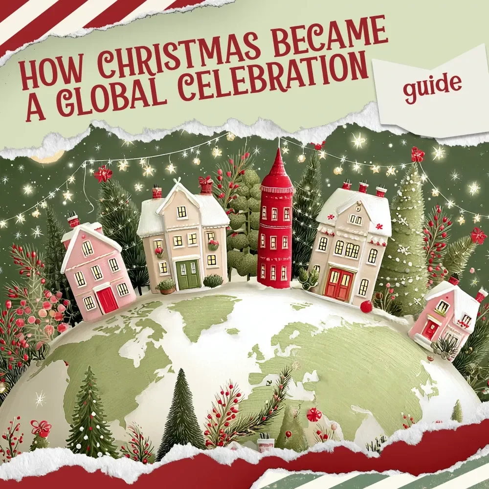 How Christmas Became a Global Celebration | Historical Guide to how christmas became a global holiday | Festive Origins & Global Traditions Explained