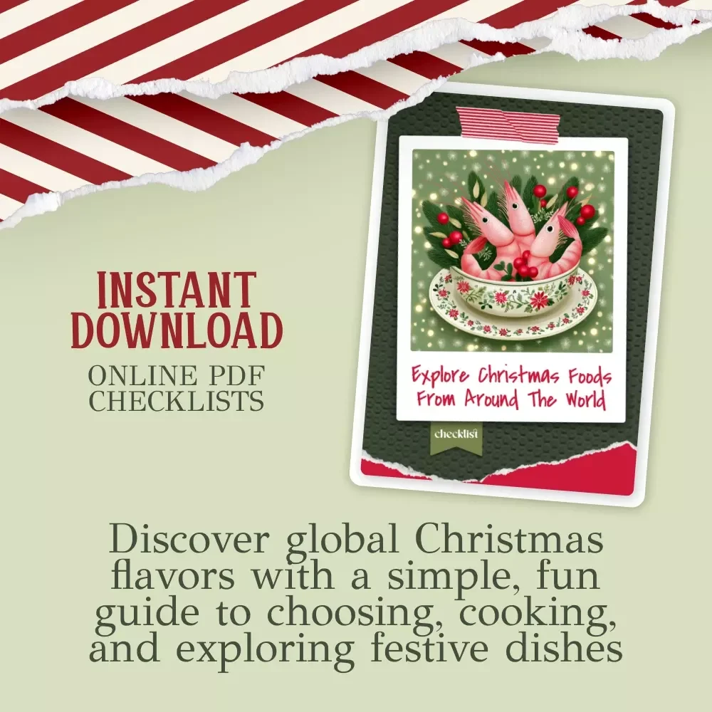 Explore Christmas Foods from Around the World | Festive Holiday Checklist | christmas foods from different cultures Guide for Families, Foodies & Global Traditions