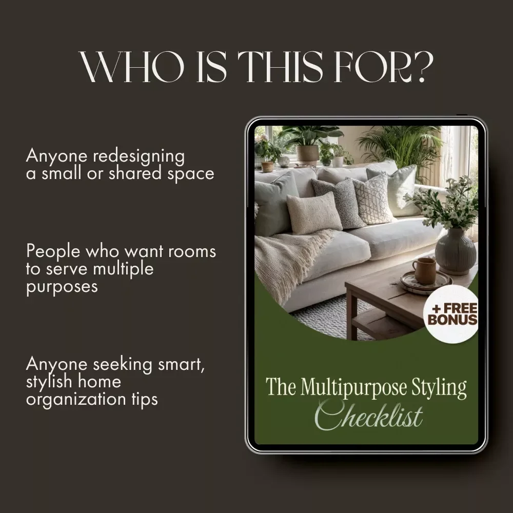 The Multipurpose Styling Checklist | Digital Home Design Guide for How to Style Multipurpose Rooms, Transform Any Space with Function & Flow