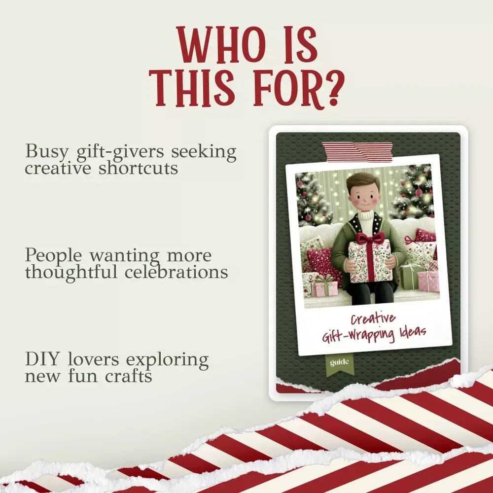 Creative Gift-Wrapping Ideas | Printable Digital Guide for How to Wrap Gifts Creatively | Unique DIY Wrapping Techniques, Personalization Tips & Eco-Friendly Gift Presentation