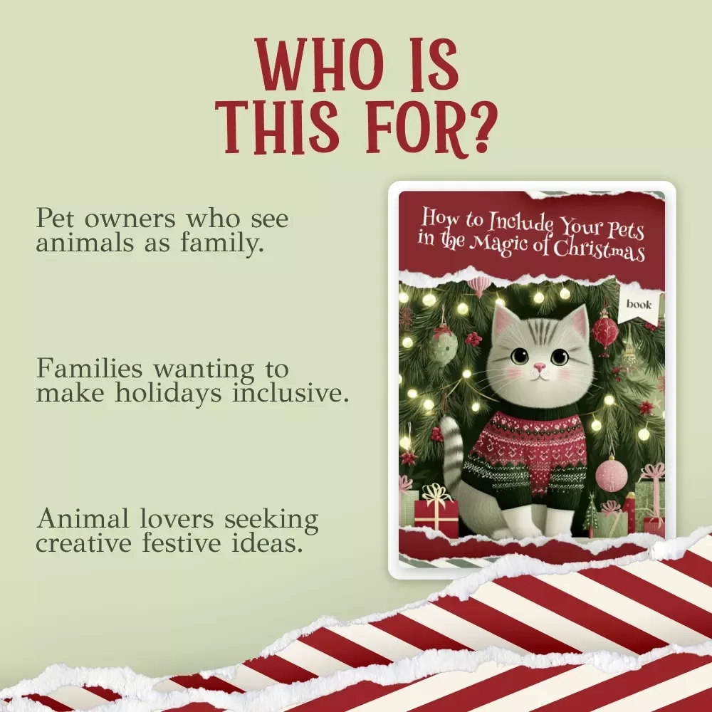 How to Include Your Pets in the Magic of Christmas | Festive Pet Guide eBook | How to Include Pets in Christmas with Activities, Treats & Gift Ideas