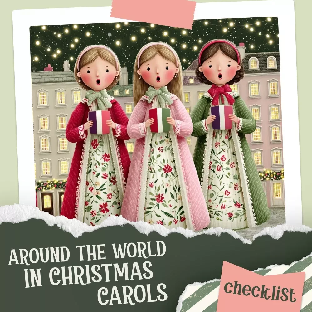 Around the World in Christmas Carols | Cultural Christmas Music Checklist | Global Holiday Songs Guide | what are cultural differences in christmas music and carols