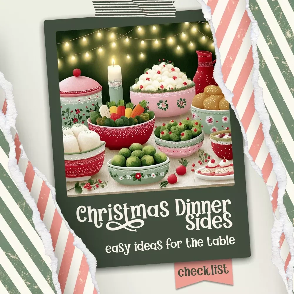 Christmas Dinner Sides: Easy Ideas for the Table – Printable Holiday Checklist, christmas dinner sides ideas, Festive Meal Planner for Stress-Free Hosting