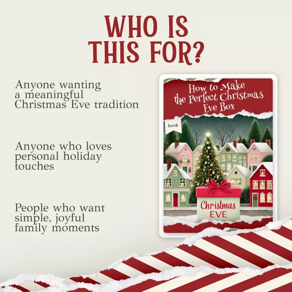 How to Make the Perfect Christmas Eve Box | Festive Holiday eBook Guide | Digital Download | Christmas Tradition Builder | how to make a christmas eve box